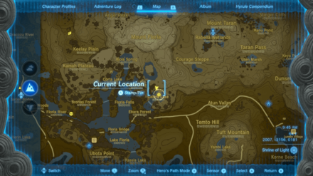 Zelda Tears of the Kingdom TOTK - Ousting the Giant - Calora Cave Entrance