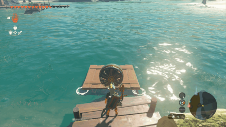 Zelda Tears of the Kingdom TotK - Build a Raft