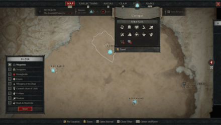 Diablo 4 - Looking for Main City Waypoints