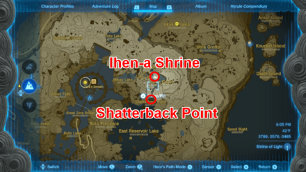 TOTK - The Moonlit Princess - Go to Shatterback Point