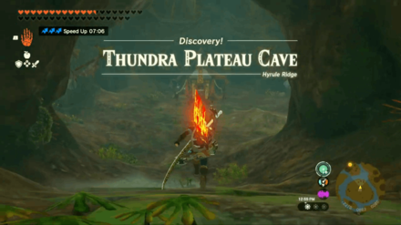 TOTK - Mask of Awakening Thundra Plateau Cave
