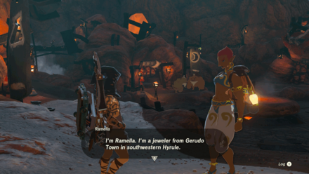 TotK - Talk to Ramella