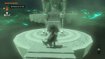 Zelda TotK - Mighty Zonaite Shield Moshapin Shrine Overworld