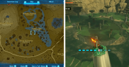 TOTK - Mask of Awakening Thundra Plateau