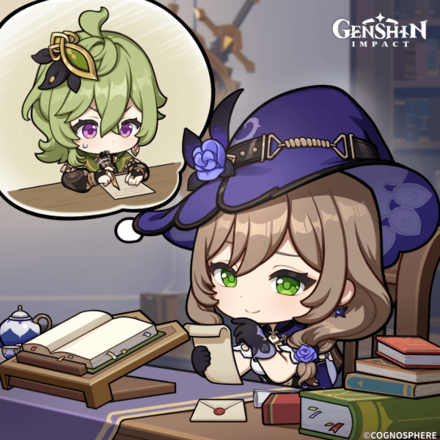Genshin Impact - Lisa Birthday Art 2023