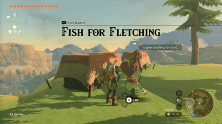 Tears of the Kingdom TOTK Fish for Fletching How to Unlock