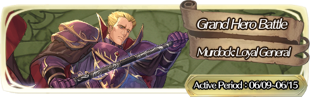 Grand Hero Battle: Murdock Banner