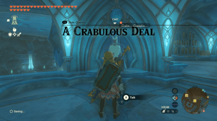 Tears of the Kingdom TOTK A Crabulous Deal How to Unlock