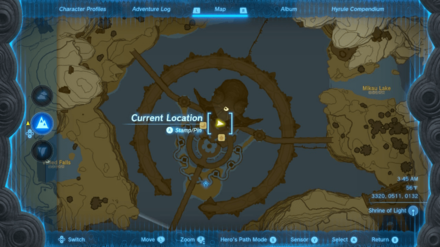 Zelda Tears of the Kingdom TOTK - A Crabulous Deal - Near General Store Map