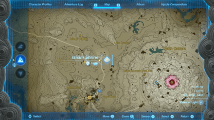 Zelda TOTK - Isisim Shrine