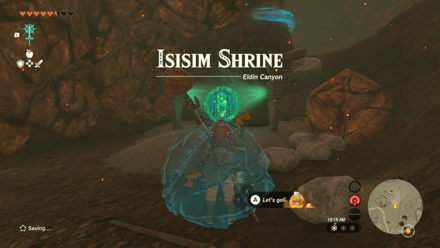 Zelda TotK - Shrine Overworld