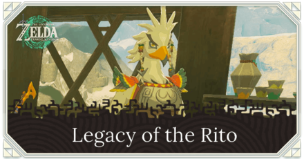 TOTK - Legacy of the Rito Side Quest