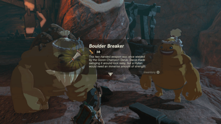 TotK - Soul of the Gorons Reward