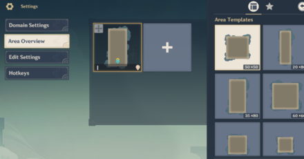 Genshin - How to Make Custom Domains - Area Overview