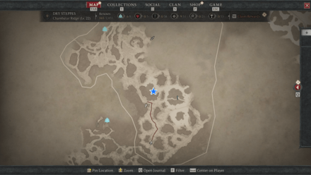 Diablo 4 Weight of Sin Map Location