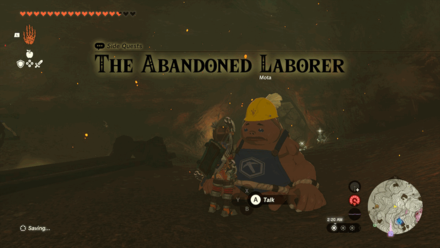 Tears of the Kingdom TOTK The Abandoned Laborer How to Unlock