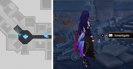 Honkai Star Rail - Cannon Location