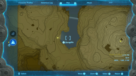 Zelda TotK Yansamin Shrine Waterfall Location