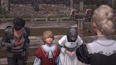 FF16 - Clive, Joshua, and Jill
