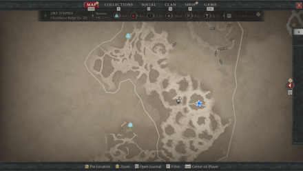 Diablo 4 Curious Curios Map Location