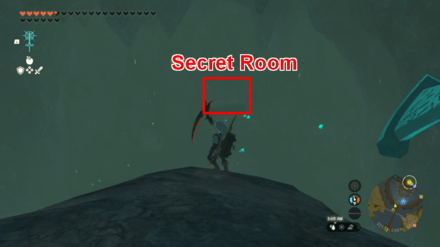 TOTK - Secret Treasure under the Great Fish - 2nd Waterfall