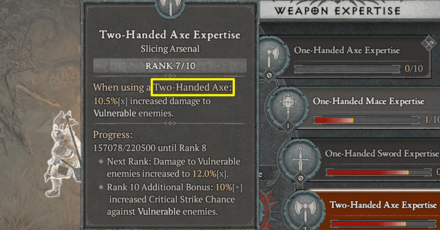 Diablo 4 - Provides Bonuses for Each Weapon Type