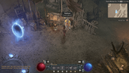 Diablo 4 Hunting the Relic Hunter Quest Location