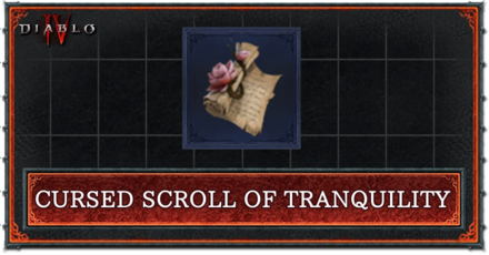 Diablo 4 - How to Get Cursed Scroll of Tranquility