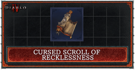 Diablo 4 - How to Get Cursed Scroll of Recklessness