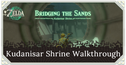 Zelda TotK Kudanisar Shrine Puzzle Solution