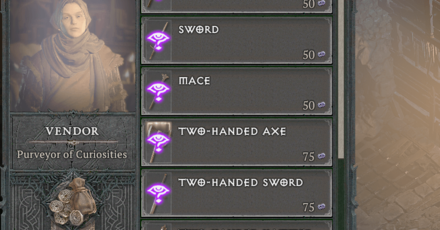 Diablo 4 - Purveyor of Curiosities