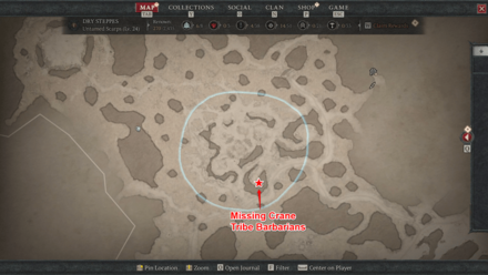 Diablo 4 Search for the missing Crane Tribe barbarians