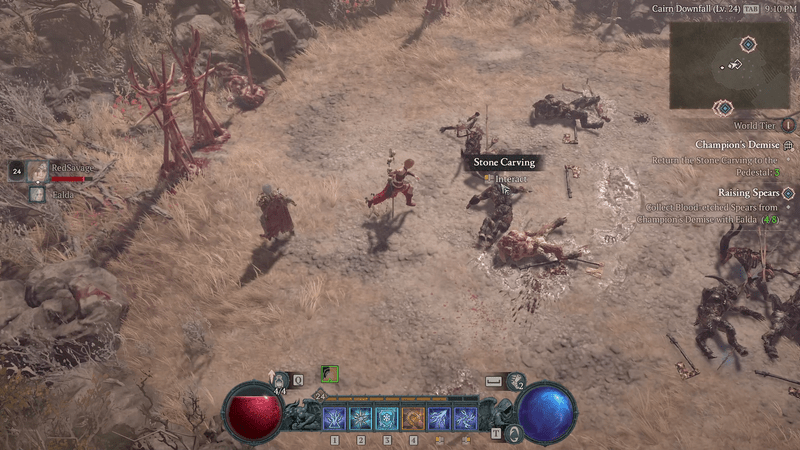 Diablo 4 - Stone Carving