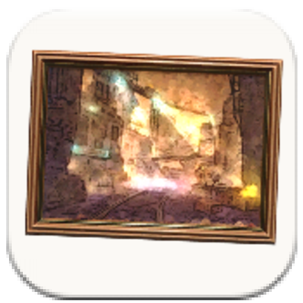 Honkai Star Rail - Oil Painting with a Panorama of the Great Mine