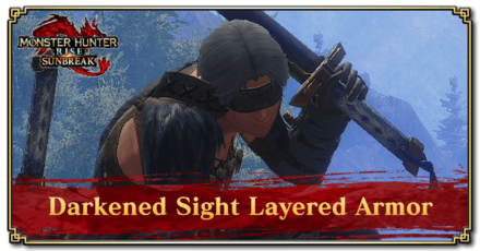 Sunbreak - Darkened Sight Layered Armor Banner