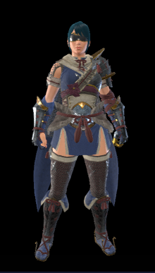 Darkened Sight Layered Armor Piece (Separate) (Hunter)