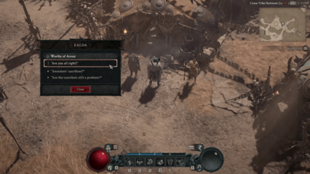 Diablo 4 Worthy of Arreat Quest Location