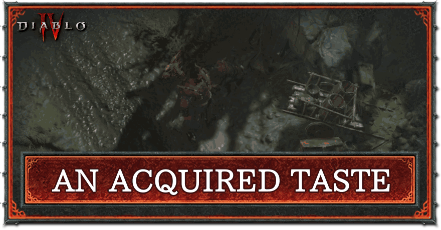 Diablo 4 - An Acquired Taste Top Banner