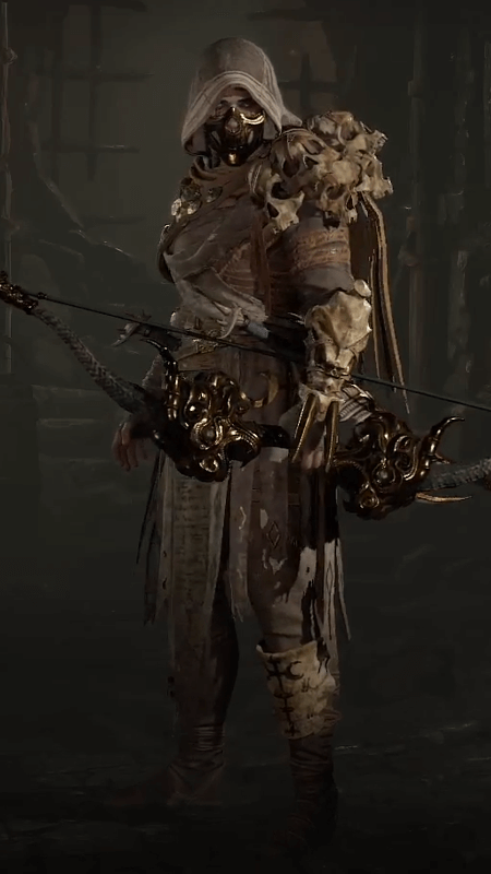 Diablo 4 - Boneweave Set Rogue Transmog