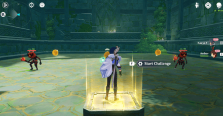 Genshin - Imaginarium Trove Sweeper Domain - Dodge the Enemies