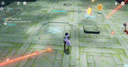 Genshin - Imaginarium Trove Sweeper Domain - Avoid Traps