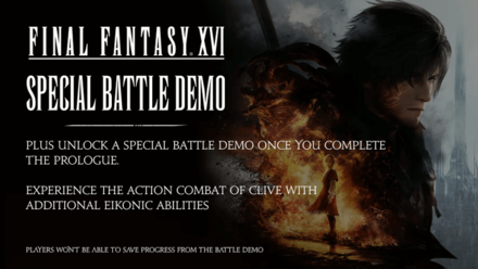 Final Fantasy XVI (FF16) - Special Battle Demo