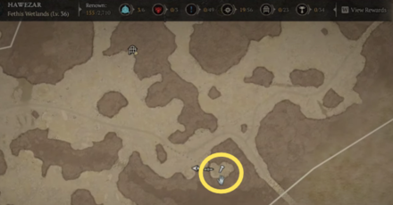 Trembling Mass, Endless Parasite Location Map