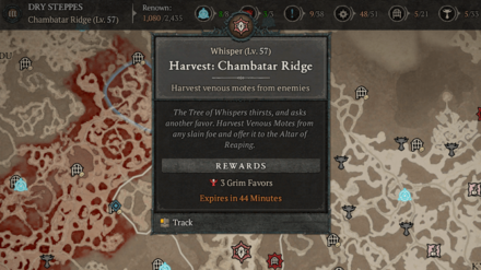 Diablo 4 - Avoid Whispers with Low Grim Favor Rewards