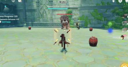 Genshin - Divine Ingenuity 3.7 Domain 5 - Area 2 enemies