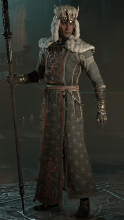 Sorcerer Fur-Lined Set