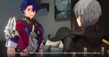 Honkai Star Rail - Accept and Let Sampo Escape