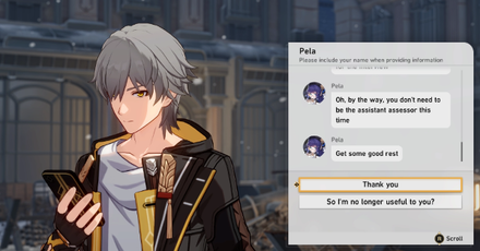 Honkai Star Rail - Pela Texting You