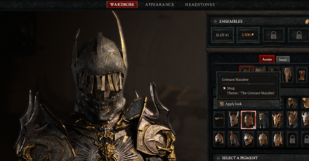 Diablo 4 - Wardrobe Grimace Macabre.png