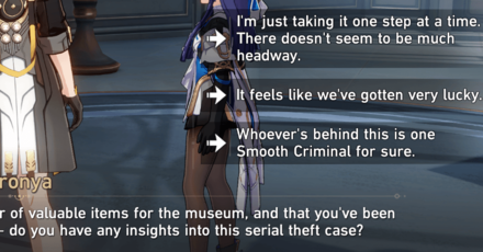 Star Rail - Smooth Criminal Easter Egg